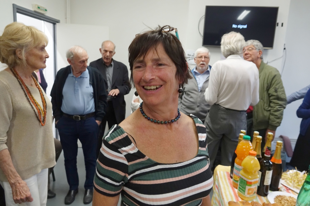 15 octobre 2019. Cocktail offert par Michel Talagrand à l'occasion de son prix Shaw de mathématiques — photo 12